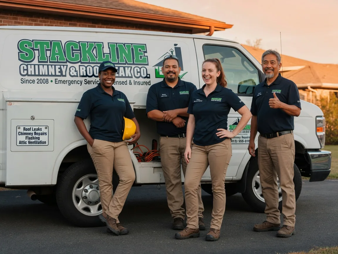 Chimney flashing repair company in Sylvester, WV